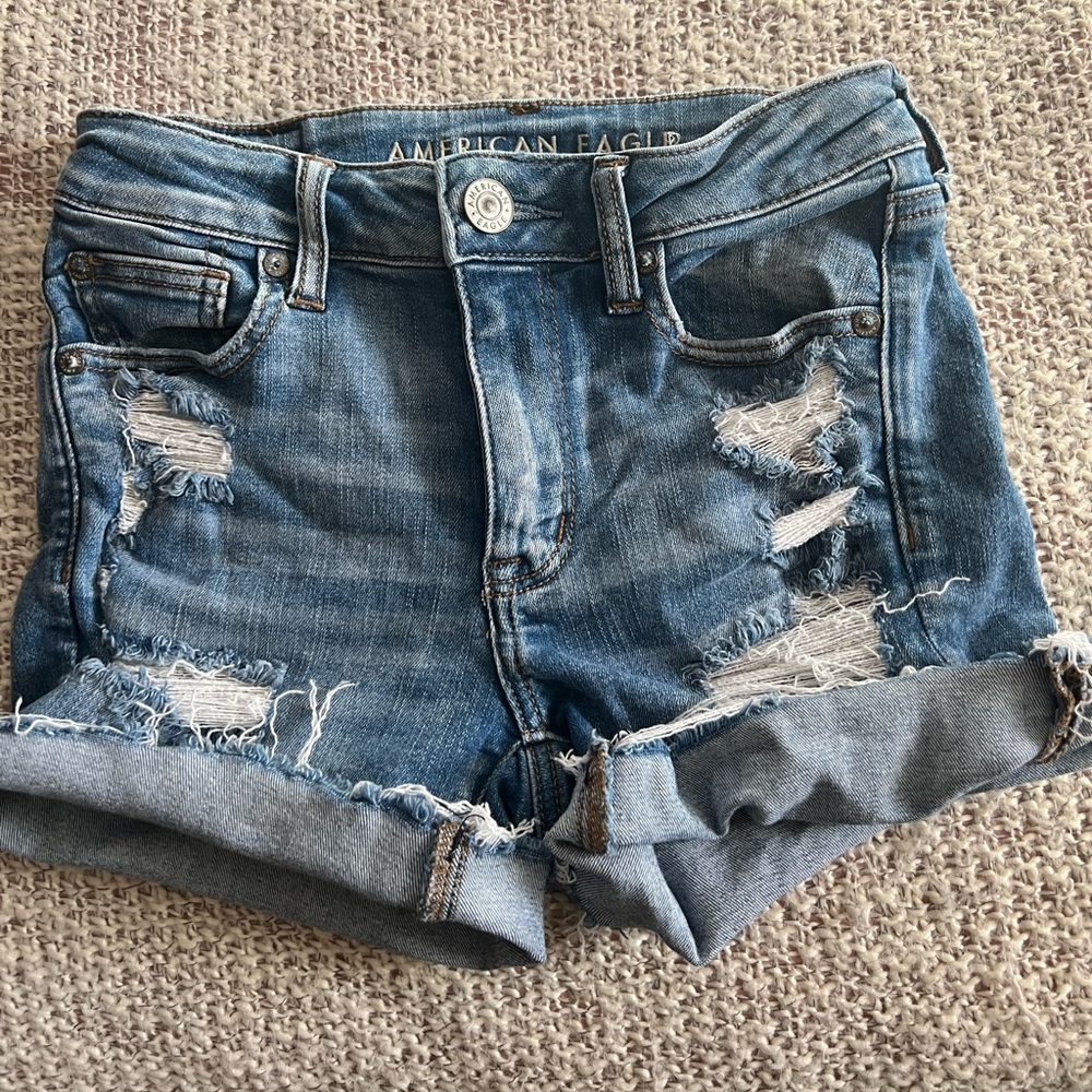 American eagle shorts size 0